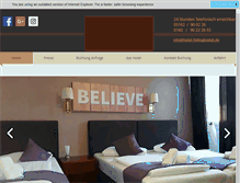 Tablet Screenshot of hotel-fallingbostel.de